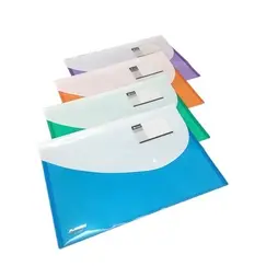 Documents Covers, SIMBA, Documents Bags with card holder, A4, Assorted Color, 10 PC/Pack