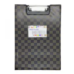 كليب بورد، حامل ورق بغطاء مع بطاقة اسم، A4