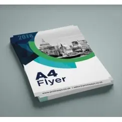 طباعة بروشورات (فلايرات)  A4
