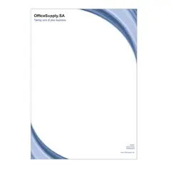 طباعة ورق مراسلات