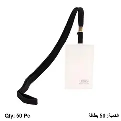 ROCO Plastic ID Holders - 50 PC/Pack | Premium Badges & Holders Collection