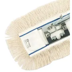 منظف، ممسحة خيوط قطن للغبار مع حامل معدني، الحجم: 12× 80 سم