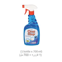 منظف، ملمع ومنظف الزجاج (1 قارورة × 700 مل)