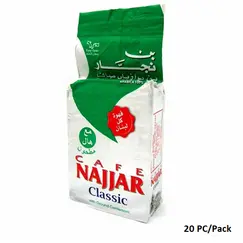 قهوة بنكهة الهيل بن برازيلي صاف نجار (20 × 200 جم)