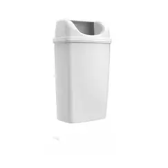 سلة نفايات جداري (سعة 25 لتر) ابيض