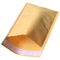 Envelope, Bubble Envelope Pocket, 5.1" x 6.8" (130 X 175 mm), Brown