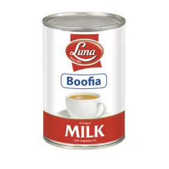 لونا حليب مركز كامل الدسم (48 علبة × 410 جرام) كرتون