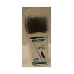 قلم، هاوسر، قلم جاف، 0.7 مم، جلايس، اسود، 30 حبة/ علبة