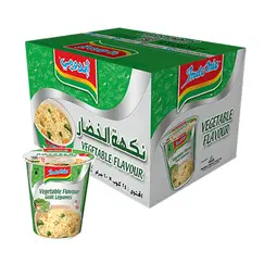 اندومي بنكهة الخضار (24 كوب × 60 جم)