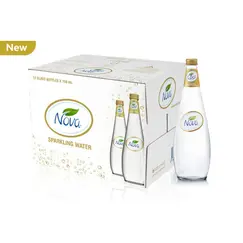 NOVA Water Glass Sparkling 750 ml (1 case x 12 bottles)