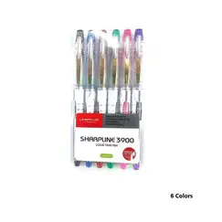 Pen, LiNEPLUS, SHARPLINE 3900, Liquid Tank Pen,0.5mm, Assorted Color, 6 Colors