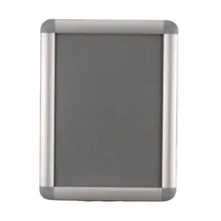 Premium Silver Aluminum Snap Frame: Effortless Display Solution