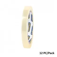 شطرطون، شطرطون بلاستيك، 12مم* 66 متر، شفاف