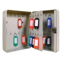 خزينة مفاتيح معدن بقفل مفتاح - 140 مفتاح