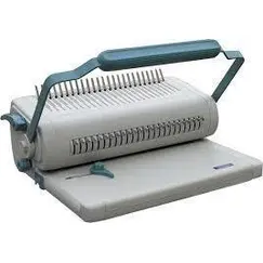 Binding OMES Manual Plastic Comb Punch &  machine (21 Holes)