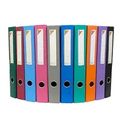 Assorted Colors Cardboard A4 Files: 30-Pack of 50mm Box Files, Lever Arch Files, and 2-Ring Binders