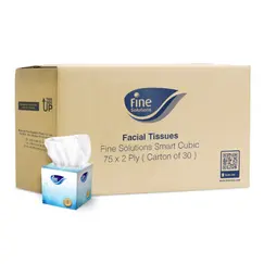 Facial Tissue Cubic 75 tissues x 30 box