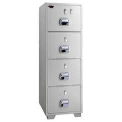 خزانة ملفات اربع أدراج من SUNSAFE موديل SF680-4TKK،