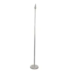 Flagpole Iron Silver with Arrow Head