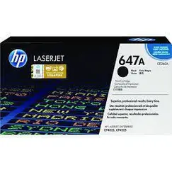 خرطوشة حبر أسود أصلية من HP 647A لطابعات ليزر جيت (CE260A)