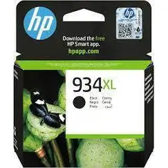 خرطوشة حبر HP 934XL اسود أصلية عالية الإنتاجية (C2P23AE)
