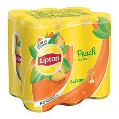 Ice tea peach 240 ml (6 cans)