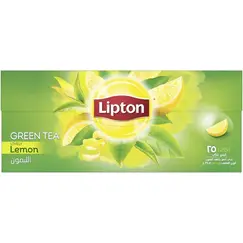 Lipton Green Tea Lemon, 25 Envelope Teabags X24