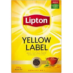 Lipton Yellow Label Black Loose Tea,100G X50