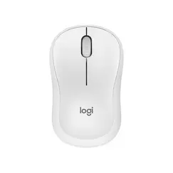 Logitech M240 ماوس بلوتوث صامت - أبيض - 2.4 جيجا هرتز/BT