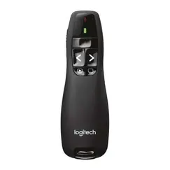 Logitech جهاز العرض اللاسلكي R400 - 2.4 جيجا هرتز بمؤشر الليزر