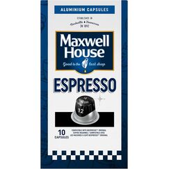 MAXWELL HOUSE Espresso 12 Capsules (10 x 10pc)