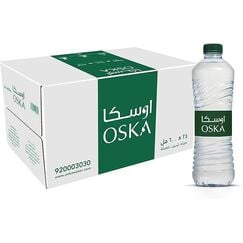 مياه اوسكا 600 مل (1 كرتون × 24 عبوة)