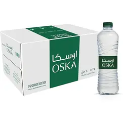 مياه اوسكا 600 مل (1 كرتون × 24 عبوة)