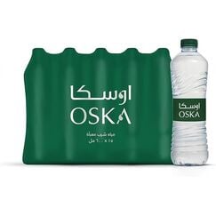 مياه اوسكا 600 مل (1 ربطة × 15 عبوة)