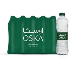 مياه اوسكا 600 مل (1 ربطة × 15 عبوة)