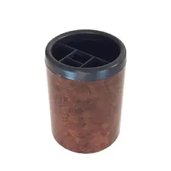 حامل اقلام بلاستيك دائري