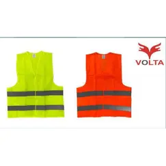 ادوات السلامة، سترة عاكسة - VOLTA أصفر و برتقالي  100 جرام