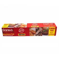 ورق قصدير متين سانيتا 450 مم × 85 م