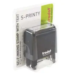 ختم ،ترودات 4911،ذاتي التحبير ،"A/C Payee "، احمر