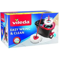 VILEDA Easy Wring & Clean Spin Floor Mop Set