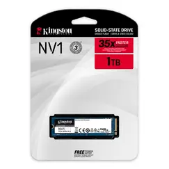 محرك أقراص صلب كينجستون  SSD داخلي NV1 سعة 1 تيرابايت