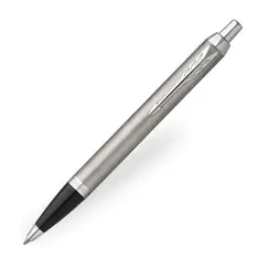 PARKER IM Ballpoint Pen Stainless Steel Chrome Trim