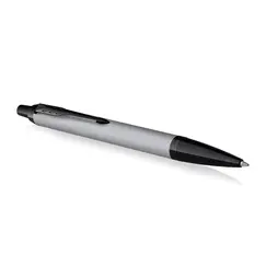 PARKER IM Medium Ballpoint Pen Matte Grey with Black Trim