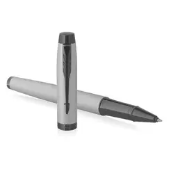 PARKER IM Medium Rollerball Pen Matte Grey with Black Trim