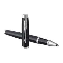 PARKER IM Rollerball Pen Matte Black with Chrome Trim