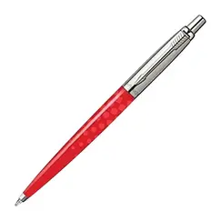 PARKER Jotter Special Edition Ballpoint Pen Red Dots Chrome Trim