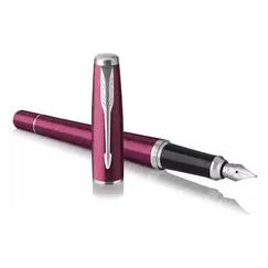 PARKER Urban Medium Fountain Pen Vibrant Magenta Chrome Trim