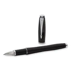 PARKER Urban Premium 5th Technology Medium Pen Chiseled Ebony Black Ink