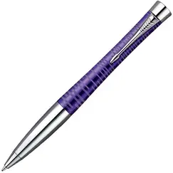 PARKER Urban Premium Ballpoint Pen Amethyst Pearl Chrome Trim