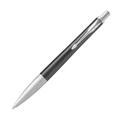 PARKER Urban Premium Medium Ballpoint Pen Ebony Metal Blue Ink